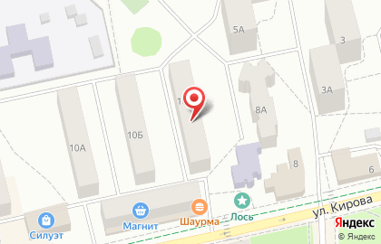 Почтовое отделение №632 на улице Кирова на карте