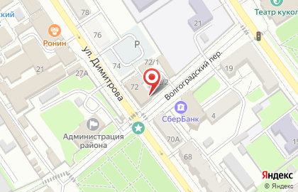 Магазин бижутерии и маникюрных принадлежностей Модные ногти в Володарском районе на карте