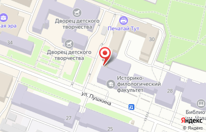Банкомат Волго-Вятский банк Сбербанка России, филиал в г. Йошкар-Оле на улице Пушкина, 30 на карте