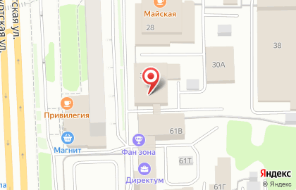 Компания по производству полиэтиленовой продукции MIRPACK на Майской улице на карте