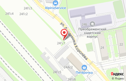 Городская служба перемещения транспортных средств на Петровско-Разумовской на карте