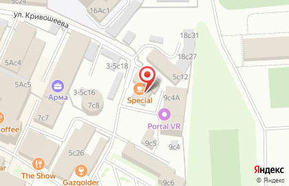 Экспресс-кофейня OnePriceCoffee в Нижнем Сусальном переулке, 5с11 на карте