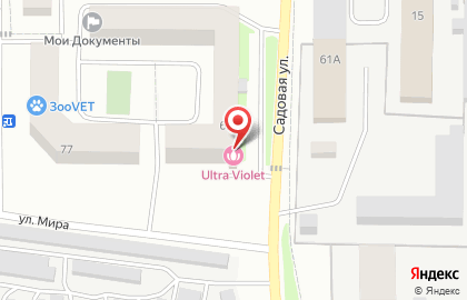Торгово-розничная сеть Баско на Садовой улице на карте
