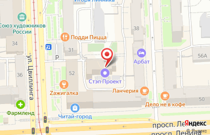 IT-компания Софтико на карте