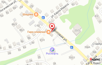 Гиро-Олимпия на карте