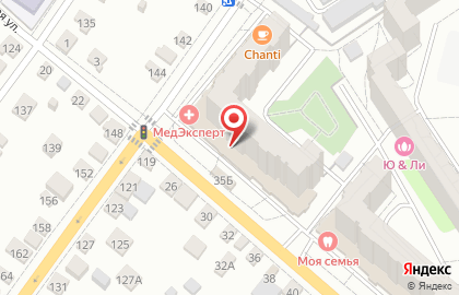 Школа танцев Танго на Волге на Степной улице на карте