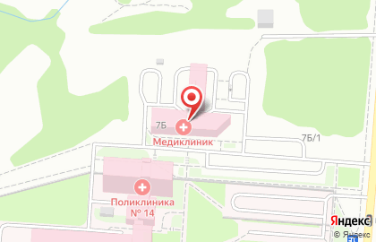 Многопрофильный хирургический центр Медиклиник на улице Стасова на карте