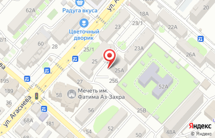 Магазин Семья в Советском районе на карте