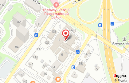 Продуктовый магазин Мельница в Первомайском районе на карте