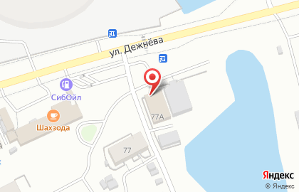 Магазин Хозмаркет на улице Дежнева на карте