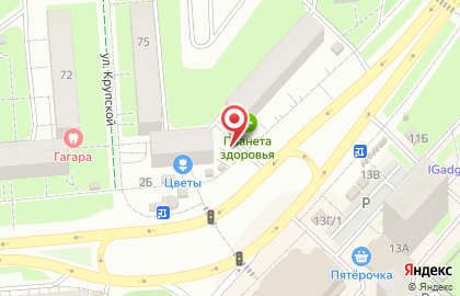 Магазин фруктов и овощей в Мотовилихинском районе на карте