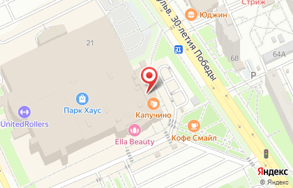 Салон связи Телефон.Ру на бульваре 30-летия Победы на карте