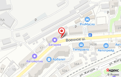 Торговая компания Monroe в Первореченском районе на карте