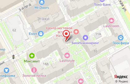 Студия дизайна Диверсия на улице Невзоровых на карте