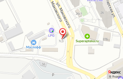 Griller на карте