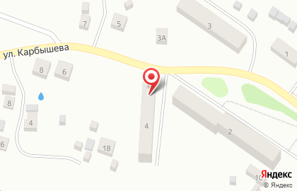Избирательный участок №24 на улице Карбышева на карте