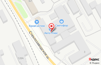 ННК Холдинг на Стеклозаводском шоссе на карте