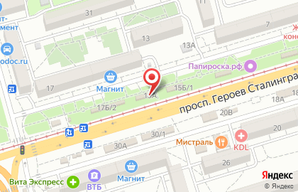 Магазин нижнего белья Женская радость в Красноармейском районе на карте
