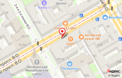 Магазин мясных продуктов Свежее мясо в Санкт-Петербурге на карте