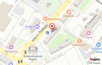 Оренбургский филиал Банкомат, Банк ВТБ 24 на проспекте Победы, 14 на карте