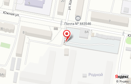 Автостоянка в Самаре на карте