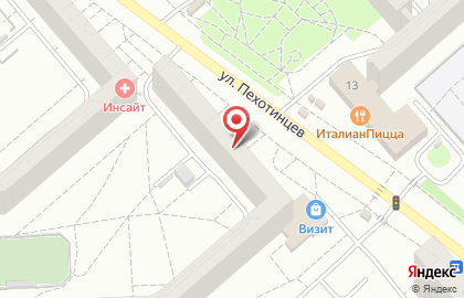 Ювелирный магазин Золотой Рубль в Железнодорожном районе на карте