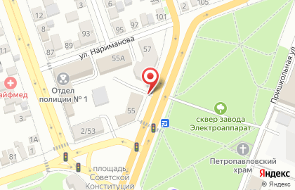 Sir на проспекте Михаила Нагибина на карте