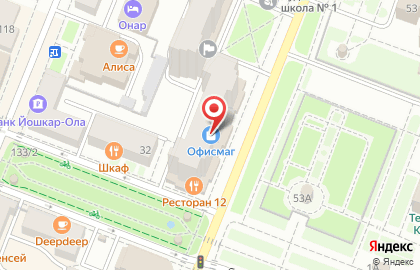 Пиццерия Соренто на Вознесенской улице на карте