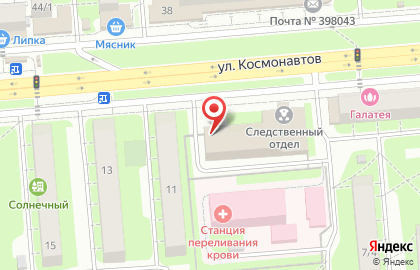 Территориальный орган Федеральной службы государственной статистики по Липецкой области на карте