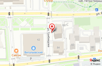 Служба эвакуации автомобилей Авансир на улице Ады Лебедевой на карте