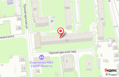 Торговая компания Кровлекс на Пролетарской улице на карте