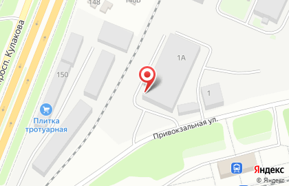 Курский бетонный завод на карте