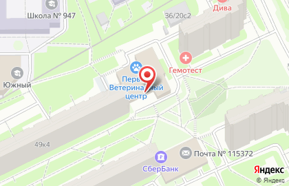 Супермаркет Магнит в Москве на карте
