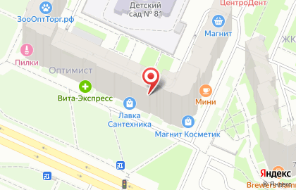 ООО Престиж в Красносельском районе на карте