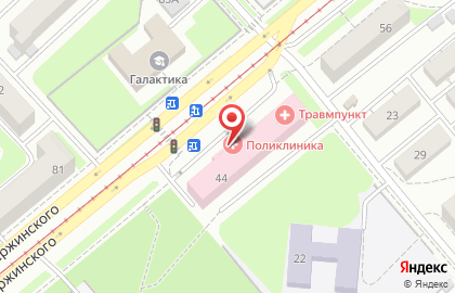 Городская клиническая больница №2 Центр клинической диетологии и коррекции веса на проспекте Дзержинского на карте