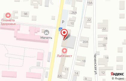 Салон мебели Твой дом в Грозном на карте