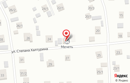 Мечеть в Уфе на карте