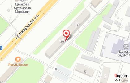 Салон красоты Алена в Октябрьском районе на карте