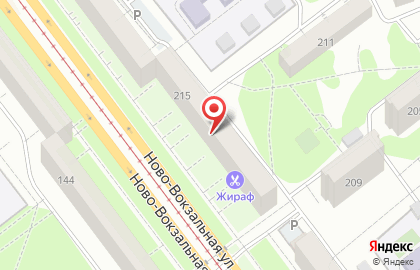 Гламур на Ново-Вокзальной улице на карте
