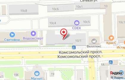 Торгово-производственная фирма Академия уюта в Курчатовском районе на карте