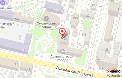 Департамент образования, культуры, спорта и молодежной политики, Администрация г. Белгорода на карте