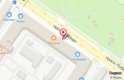 Банк Дом.рф на проспекте Победы на карте