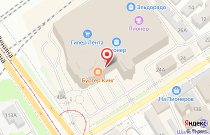 Магазин товаров для животных Мокрый нос в Октябрьском районе на карте