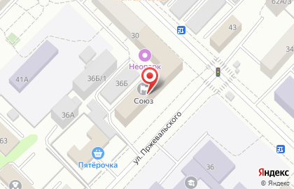 Магазин Механика на улице Пржевальского на карте