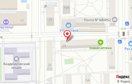 Магазин Экономка в Железнодорожном районе на карте
