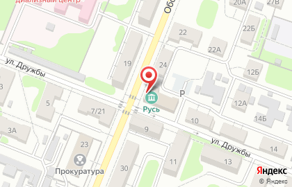 Центр народного творчества Русь на карте