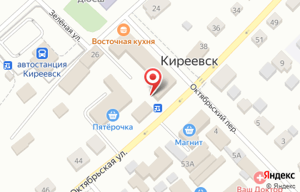 Мастерская Мир ключей на Октябрьской улице на карте