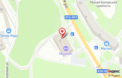 Кром на улице Ленинградской на карте