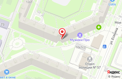 Экомаркет Компас Здоровья на метро Озерки на карте