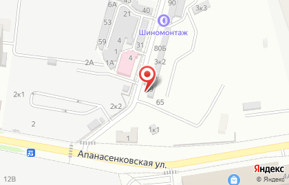 Автосервис Garage66 на карте